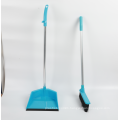 Long handle broom and dustpan set for household cleaning